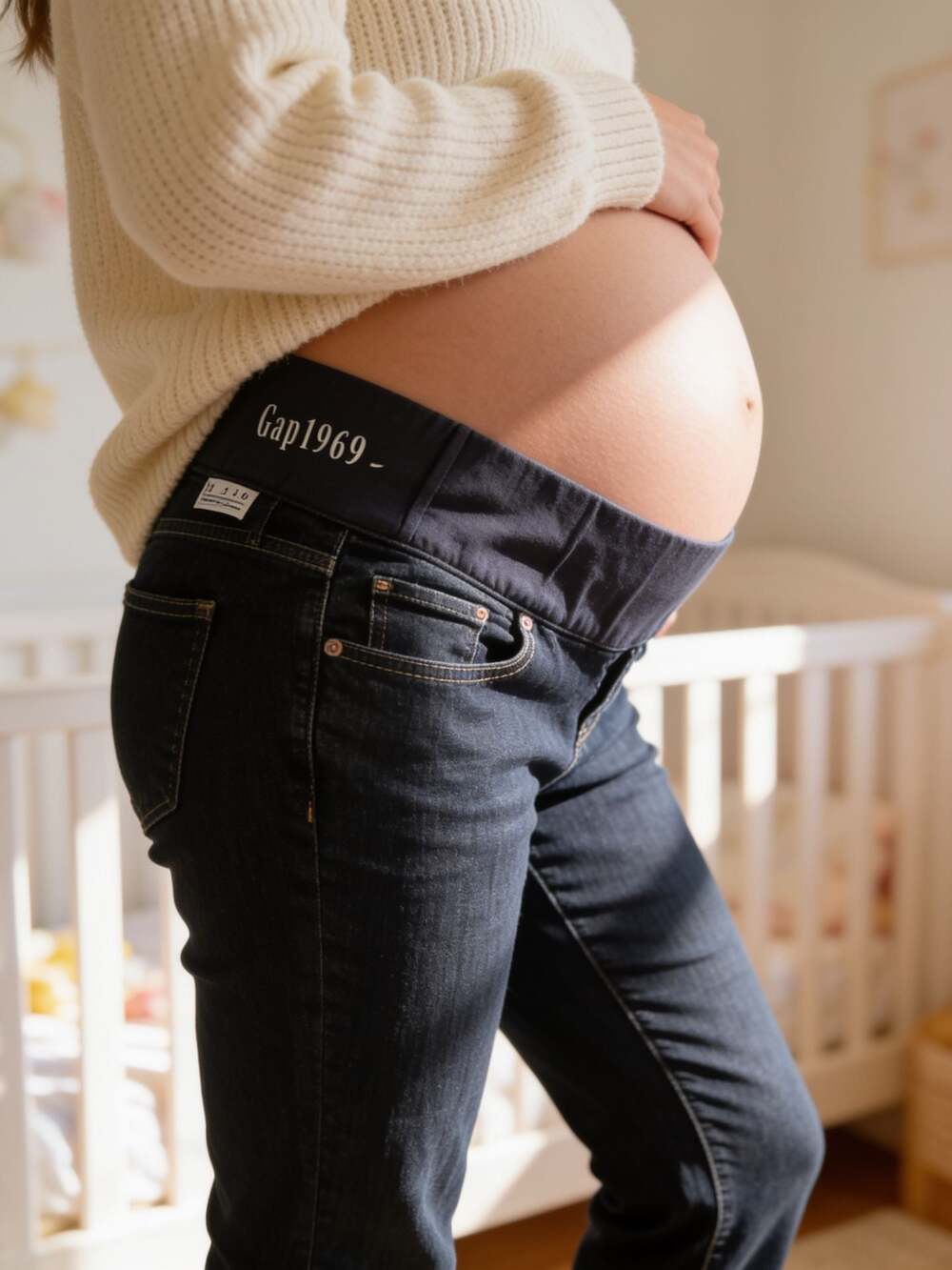 Gap 1969 Maternity Skinny Jeans